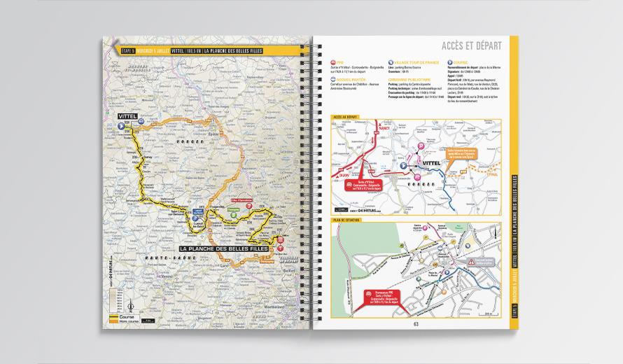 Tour de France : Livre de route