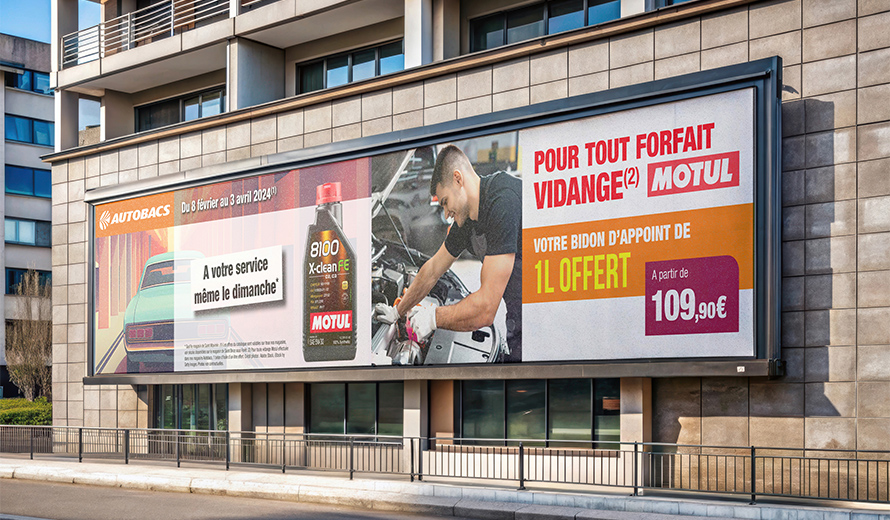 Autobacs : affiches produits et promotionnelles