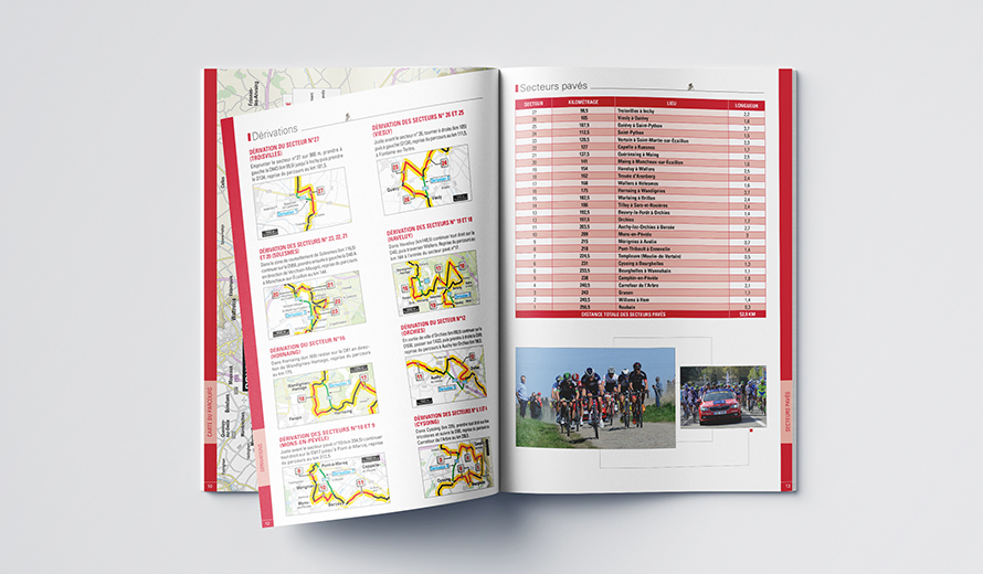 Classiques cyclistes : Livre de route, dossier de presse...