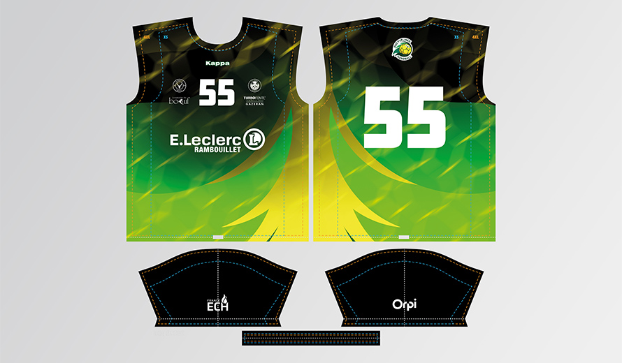 Club de Handball de Rambouillet : Maillot & logo