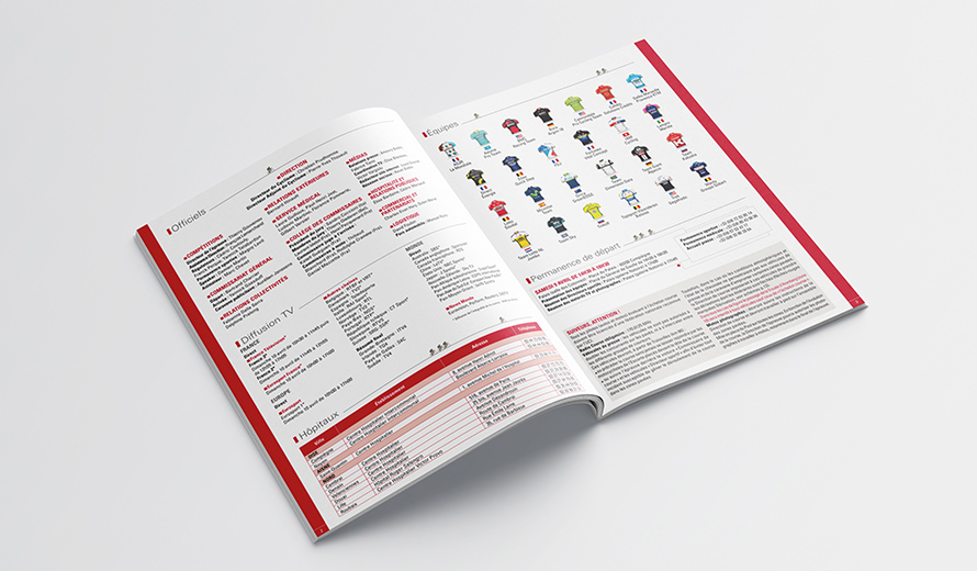 Classiques cyclistes : Livre de route, dossier de presse...